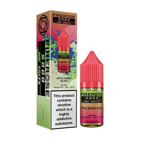 10mg / Apple Berry Blast Firerose 5000 10ml Nic Salts