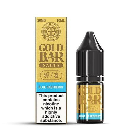 Blue Raspberry / 10mg Gold Bar 10ml Nic Salts