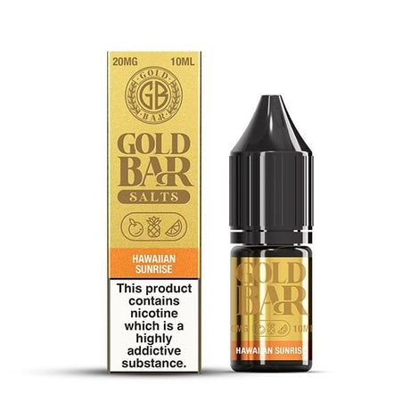 Hawaiian Sunrise / 10mg Gold Bar 10ml Nic Salts