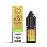 Lemon Lime / 10mg Gold Bar 10ml Nic Salts