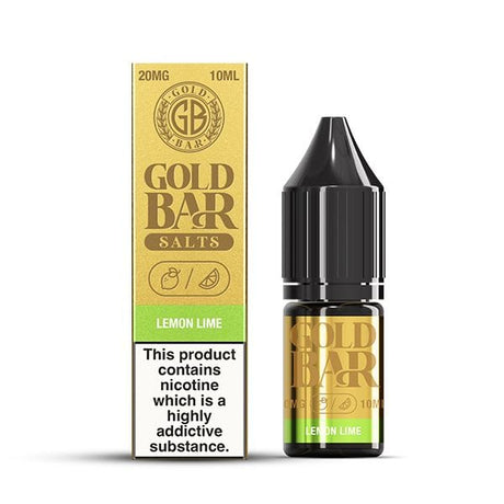 Lemon Lime / 10mg Gold Bar 10ml Nic Salts