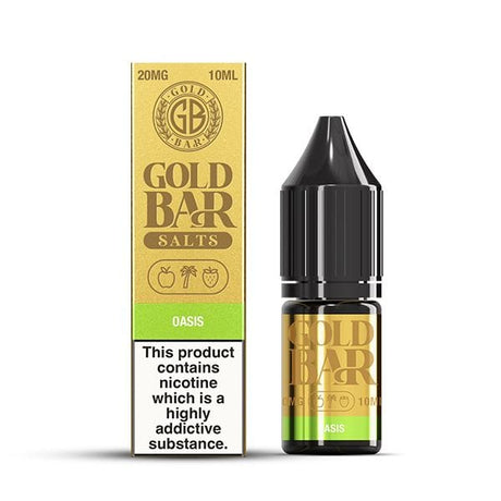 Oasis / 10mg Gold Bar 10ml Nic Salts