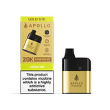 Lemon Lime Gold Bar Apollo 20k Disposable Vape