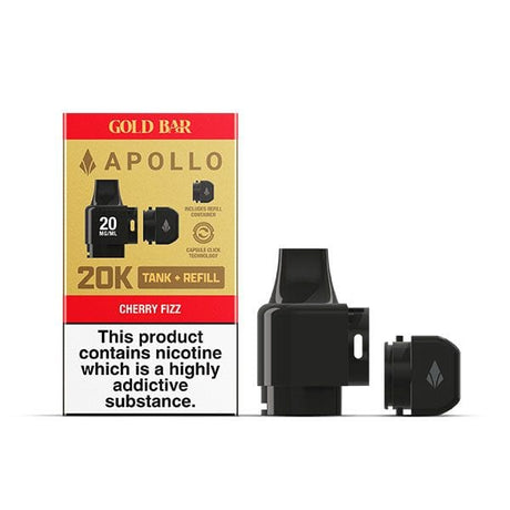 Cherry Fizz Gold Bar Apollo 20k Tanks & Refill