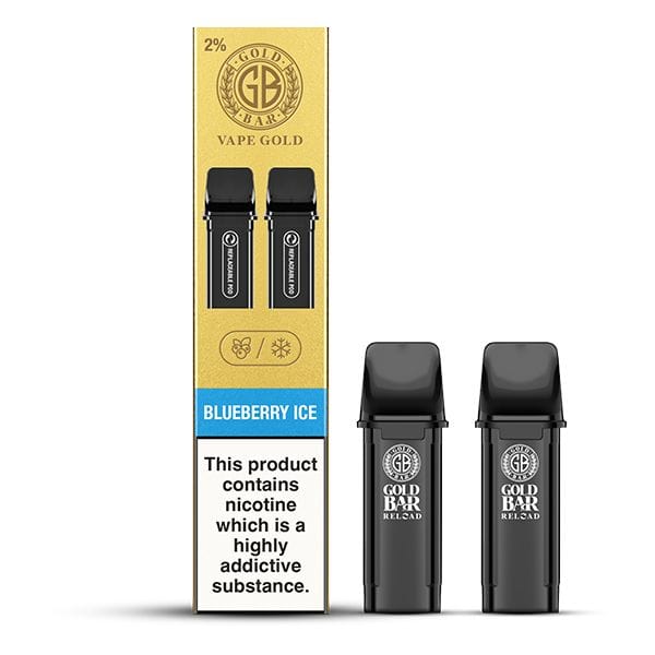 Blueberry Ice Gold Bar Reload Pre-Filled Pods (2 Pack)