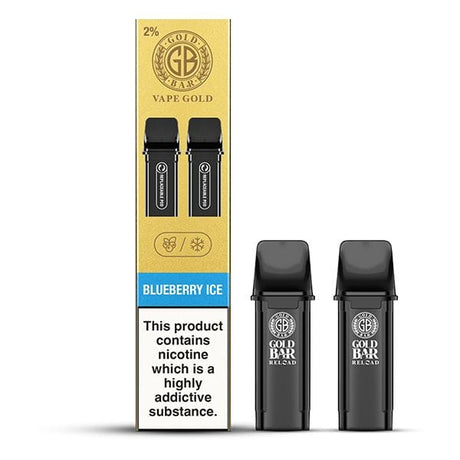 Blueberry Ice Gold Bar Reload Pre-Filled Pods (2 Pack)