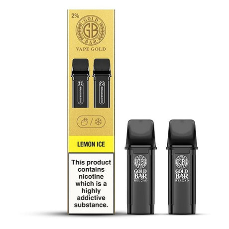 Lemon Ice Gold Bar Reload Pre-Filled Pods (2 Pack)