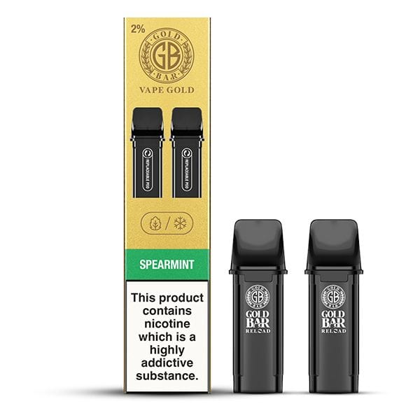 Spearmint Gold Bar Reload Pre-Filled Pods (2 Pack)