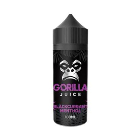Blackcurrant menthol Gorilla Juice 100ml Shortfill