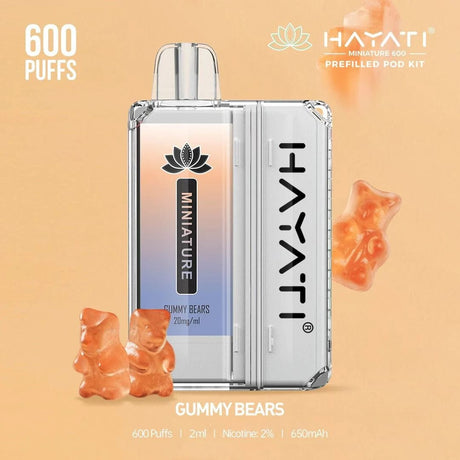 Gummy Bears Hayati Miniature 600 Pod Kit