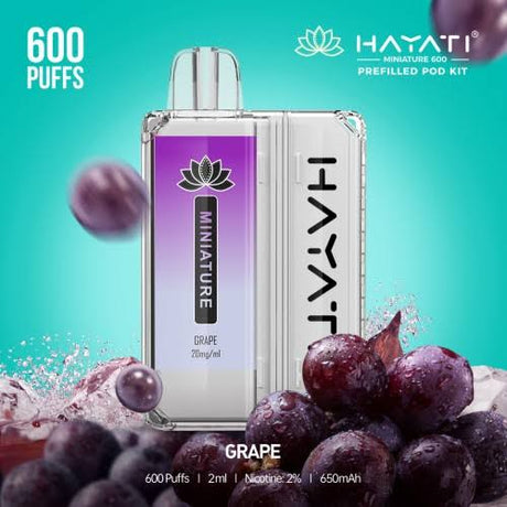 Grape Hayati Miniature 600 Pod Kit