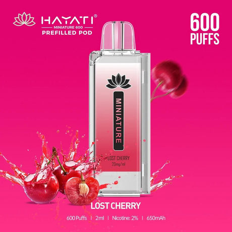 Lost Cherry Hayati Miniature 600 Pre-filled Pod