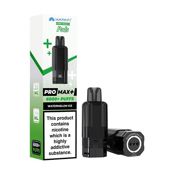 Watermelon Ice Hayati Pro Max+ 6000 Puff Prefilled Pods