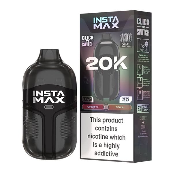 Cherry - Cola Insta Max 20K Puff Disposable Vape