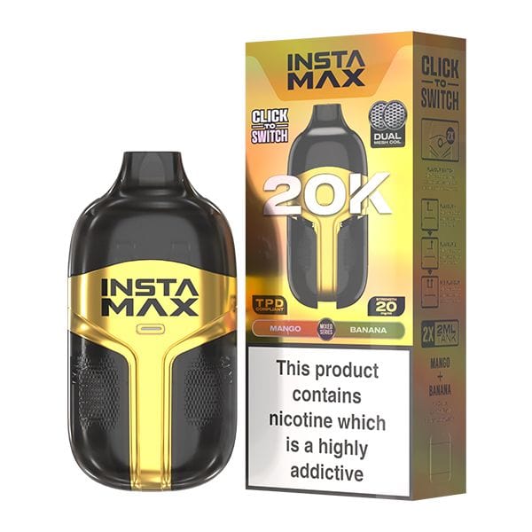 Mango - Banana Insta Max 20K Puff Disposable Vape