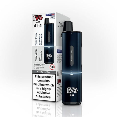 Black Edition IVG Air 4 in 1 Reusable Kit