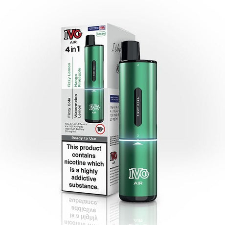 Green Edition IVG Air 4 in 1 Reusable Kit