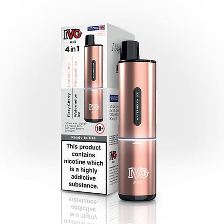 Pink Edition IVG Air 4 in 1 Reusable Kit