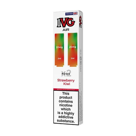 Strawberry Kiwi IVG Air Replacement Pods (2 pack)