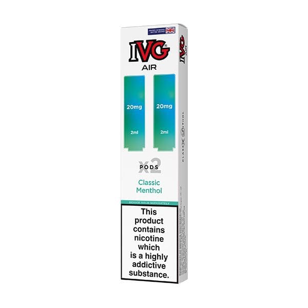 Classic Menthol IVG Air Replacement Pods (2 pcs)