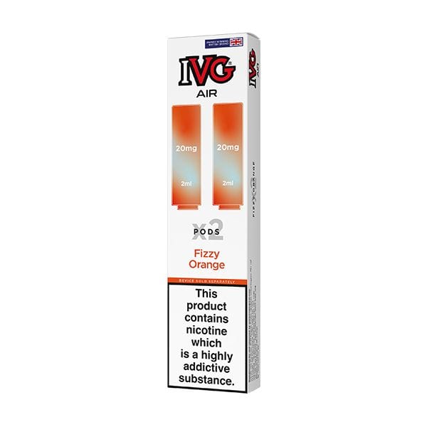 Fizzy Orange IVG Air Replacement Pods (2 pcs)