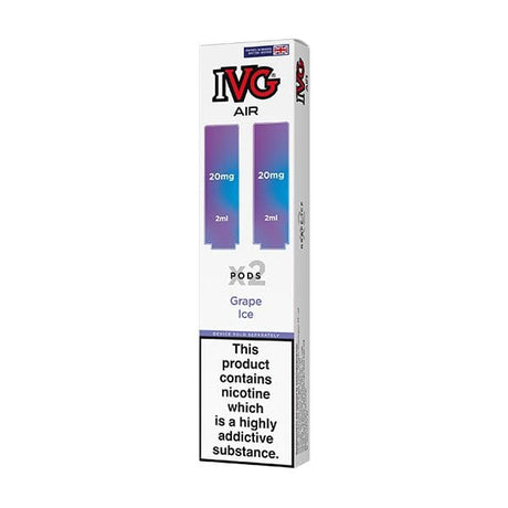 Grape Ice IVG Air Replacement Pods (2 pcs)