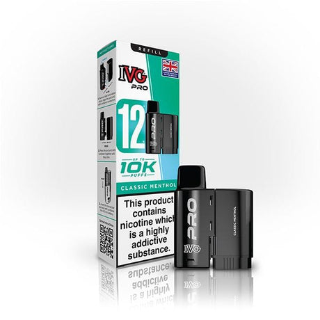 Classic Menthol IVG PRO 12 Prefilled Pod