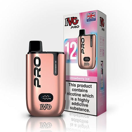 Strawberry Ice IVG PRO 12 Prefilled Pod Kit