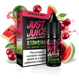 Watermelon & Cherry / 5mg Just Juice 10ml Nic Salts