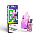 Blueberry Sour Raspberry Lost Mary BM6000 Disposable Vape