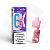 Watermelon Ice Lost Mary BM6000 Prefilled Pod