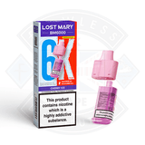 Cherry Ice Lost Mary BM6000 Prefilled Pod