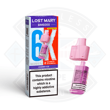Cherry Ice Lost Mary BM6000 Prefilled Pod