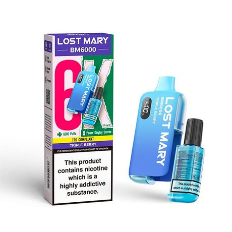 Triple Berry Lost Mary BM6000 Prefilled Pod Kit