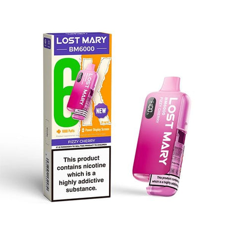 Fizzy Cherry Lost Mary BM6000 Prefilled Pod Kit
