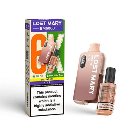 Cola Lost Mary BM6000 Prefilled Pod Kit