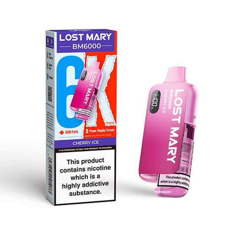 Cherry Ice Lost Mary BM6000 Prefilled Pod Kit