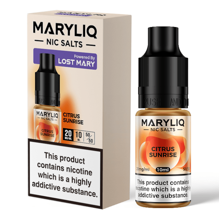 Citrus Sunrise / 20mg Maryliq 10ml Nic Salts