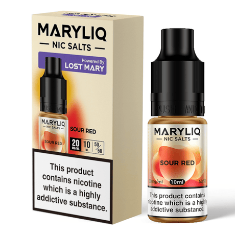 Sour Red / 20mg Maryliq 10ml Nic Salts