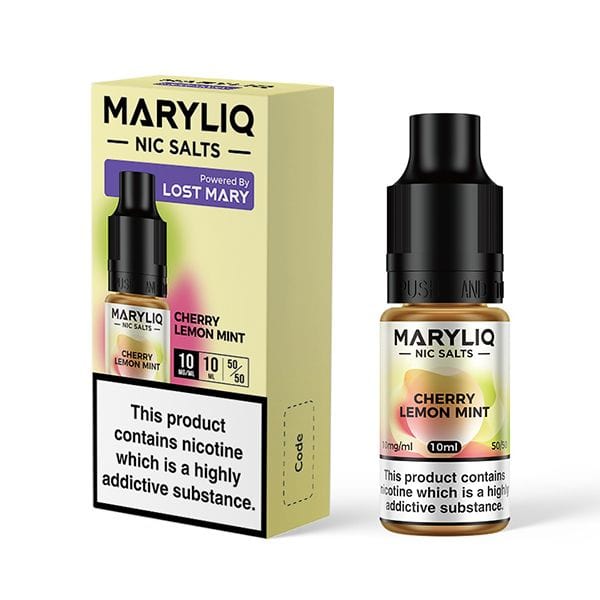 Cherry Lemon Mint / 10mg Maryliq 10ml Nic Salts