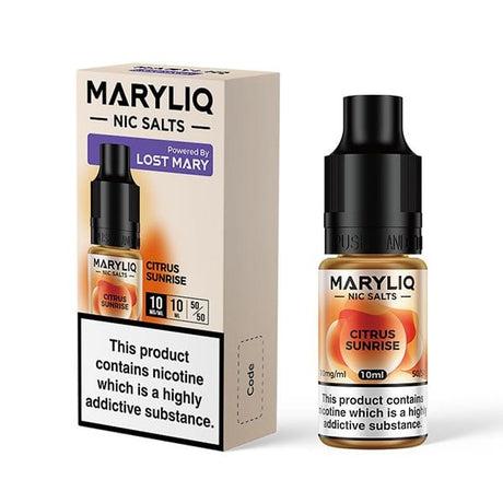 Citrus Sunrise / 10mg Maryliq 10ml Nic Salts