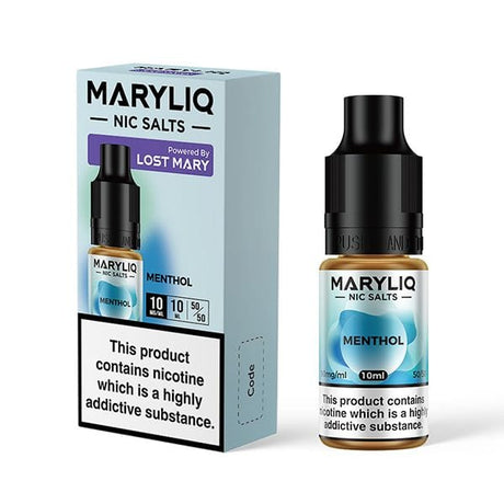 Menthol / 10mg Maryliq 10ml Nic Salts