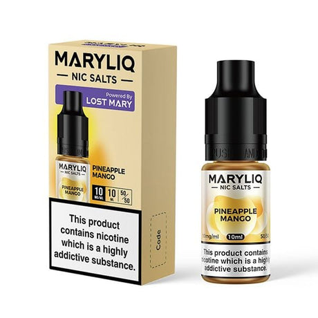 Pineapple Mango / 10mg Maryliq 10ml Nic Salts