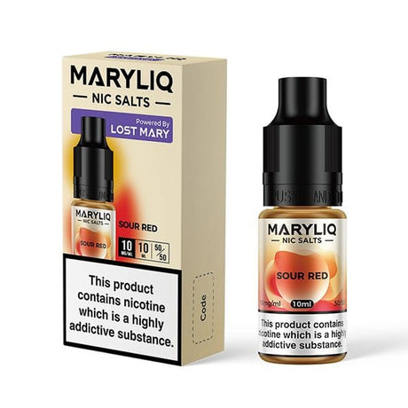 Sour Red / 10mg Maryliq 10ml Nic Salts