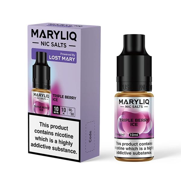 Triple Berry Ice / 10mg Maryliq 10ml Nic Salts