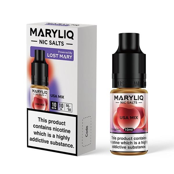 USA Mix / 10mg Maryliq 10ml Nic Salts