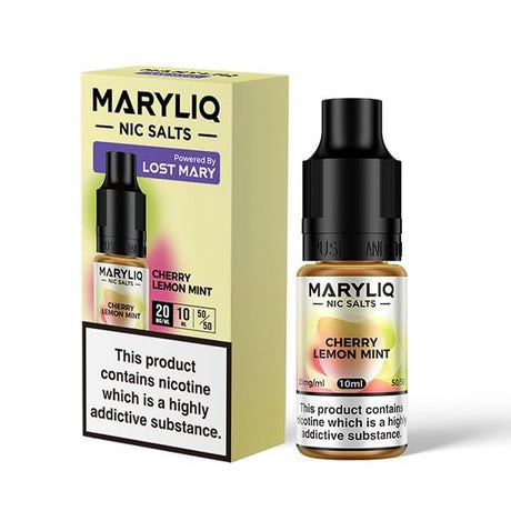 Cherry Lemon Mint / 20mg Maryliq 10ml Nic Salts