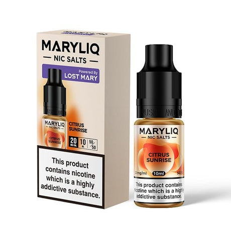 Citrus Sunrise / 20mg Maryliq 10ml Nic Salts