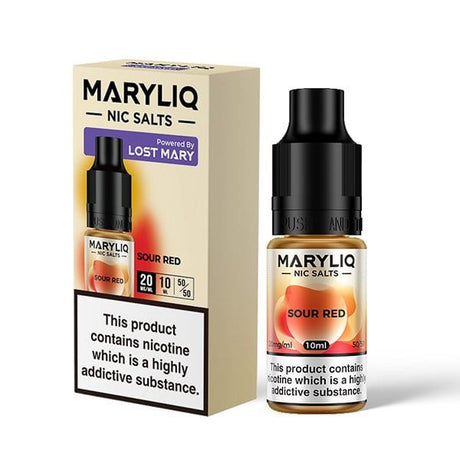 Sour Red / 20mg Maryliq 10ml Nic Salts