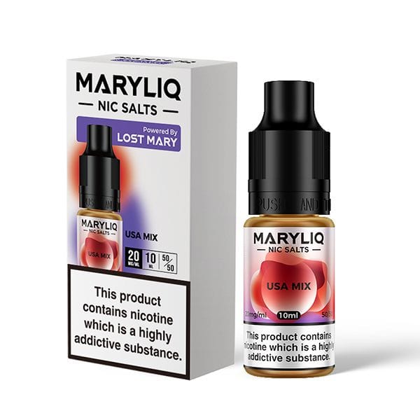 USA Mix / 20mg Maryliq 10ml Nic Salts